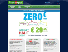 Tablet Screenshot of phonexpat.fr